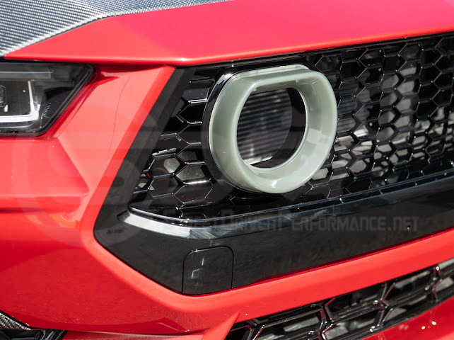2024-UP FORD MUSTANG ECOBOOST & GT | GTV STYLE FRONT UPPER GRILLE LED AIR INTAKES